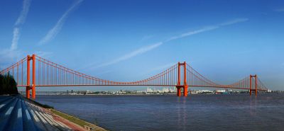  Yingwuzhou bridge in Wuhan 