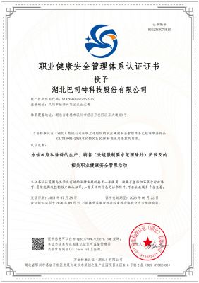 职业健康安全管理体系（中文）